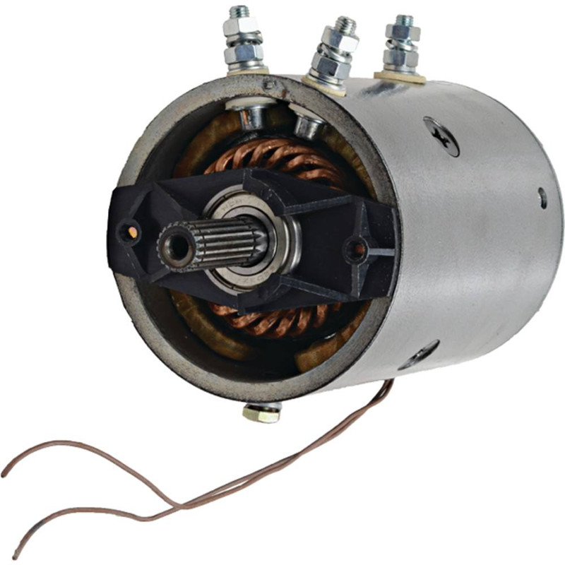 12V Winch Motor Reversible - Fits Warn Winch - Replaces 430-20058, MRVB4, MRVB5, 10748