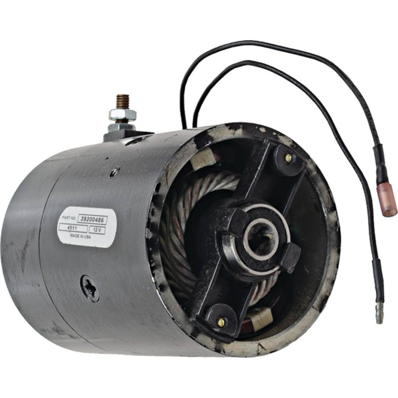 12V Pump Motor - Fits MTE Hydraulics Applications - Replaces PRL-MUE6301A, 39200486, 39200486B