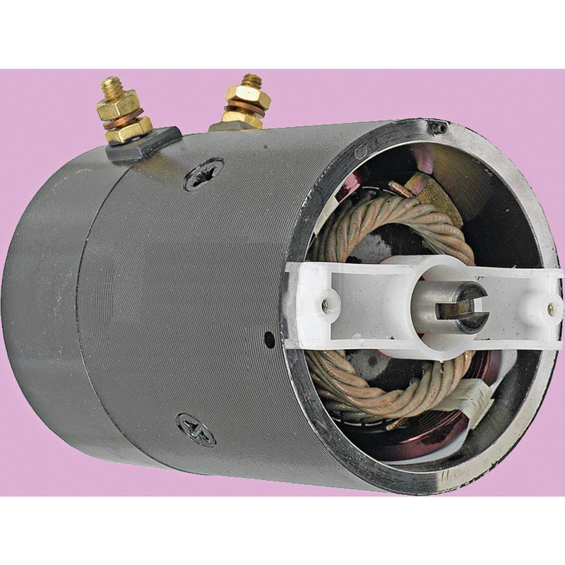 12V Snow Plow Motor CW – Fits Fisher & Western Plows – 3.4HP – Replaces MUE6306, 9130450099, 21500, 21500K, 56363