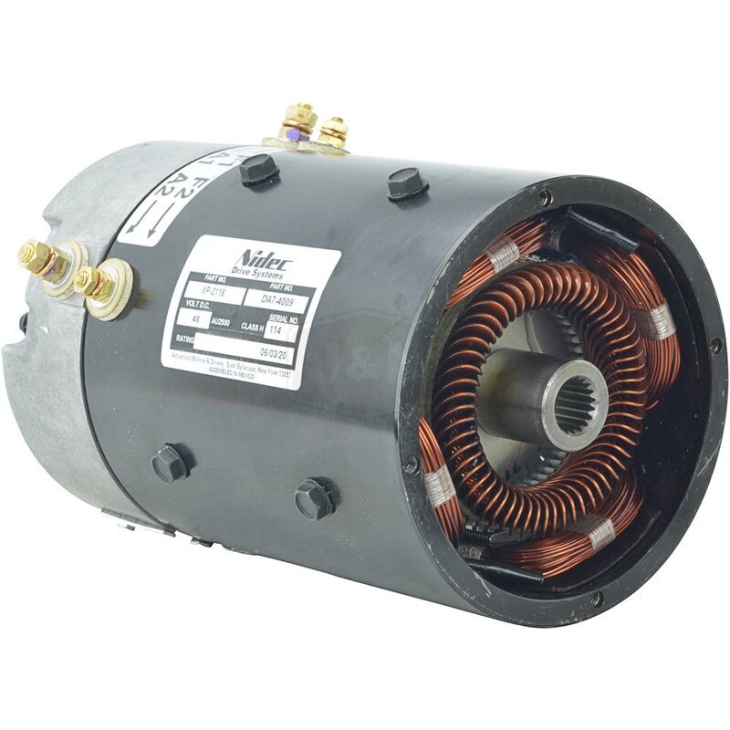 DA7-4009MX 48V DC Motor – 19 Spline Shaft, Heavy Duty – Replaces DA7-4009
